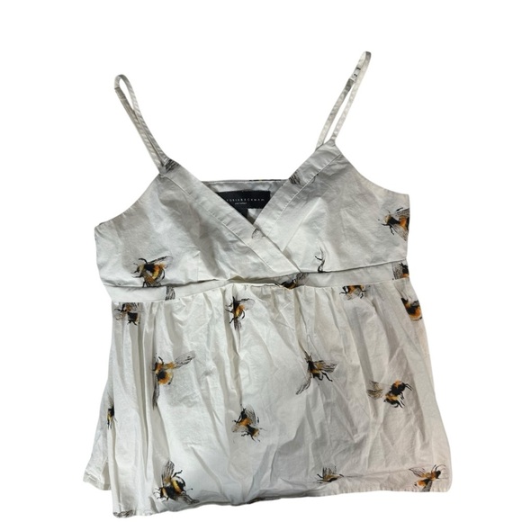 Victoria Beckham for Target Ivory Tank Top With Bee Print - Picture 5 of 15